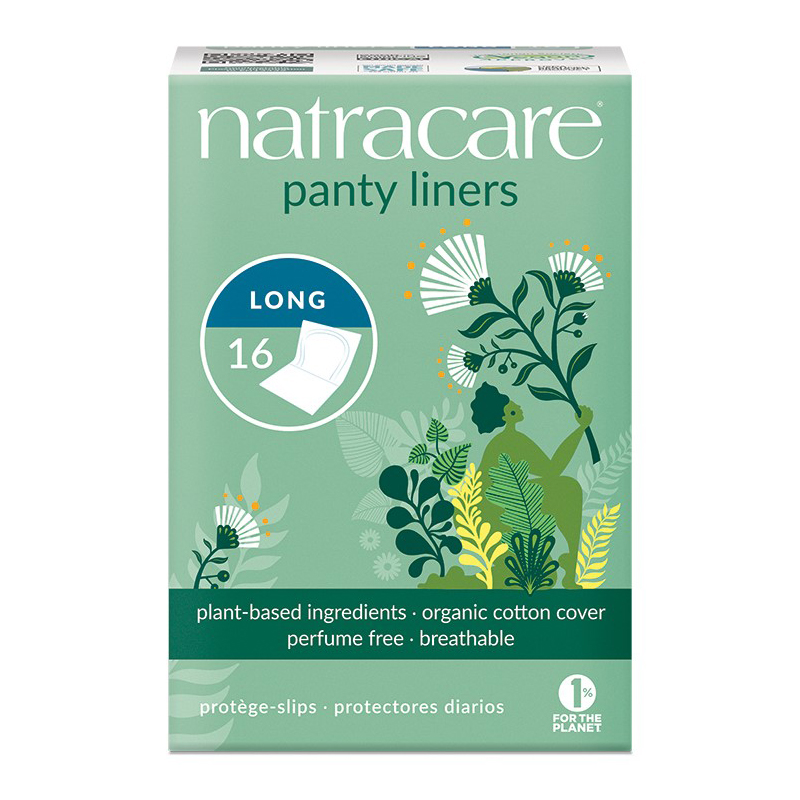 Natracare Protej-slipuri organice zilnice Long – 16 bucăți