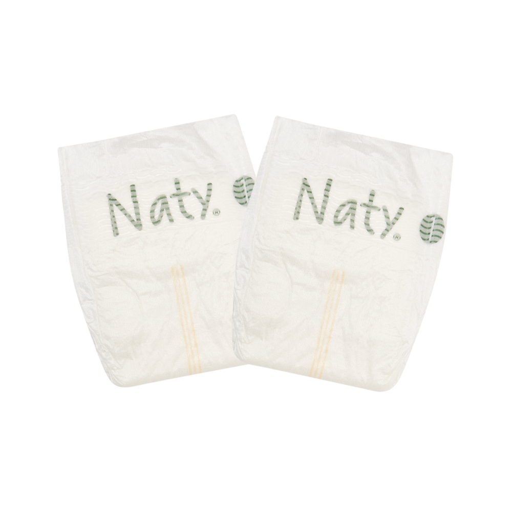 Scutece ecologice din bambus Naty, mărimea 1 (2–5 kg) – 22 bucăți