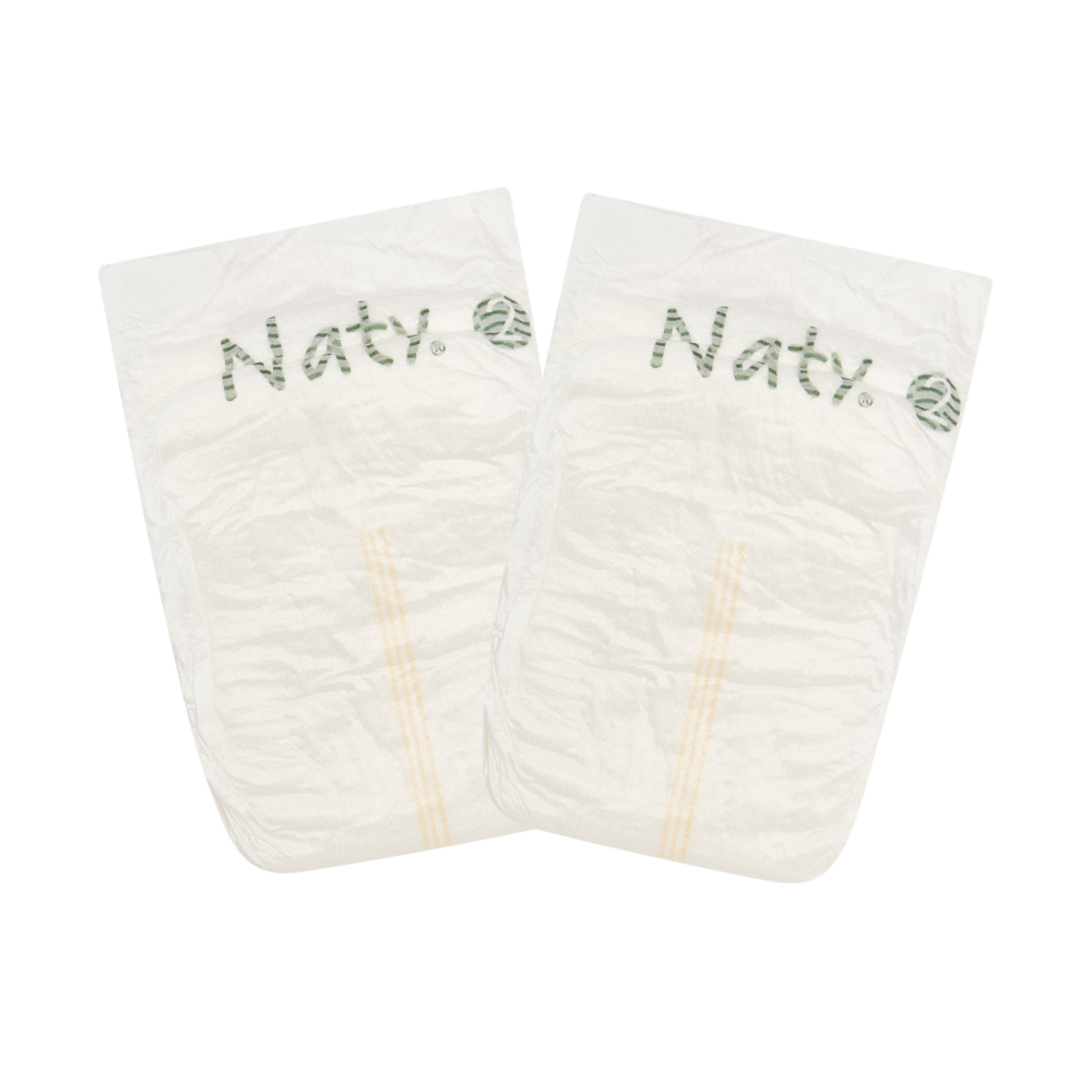 Scutece ecologice din bambus Eco by Naty, mărimea 2 (4–8 kg)