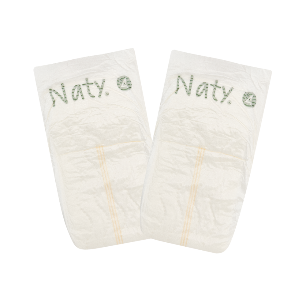 Scutece ecologice din bambus Eco by Naty, mărimea 4 (8–14 kg) – 24 bucăți