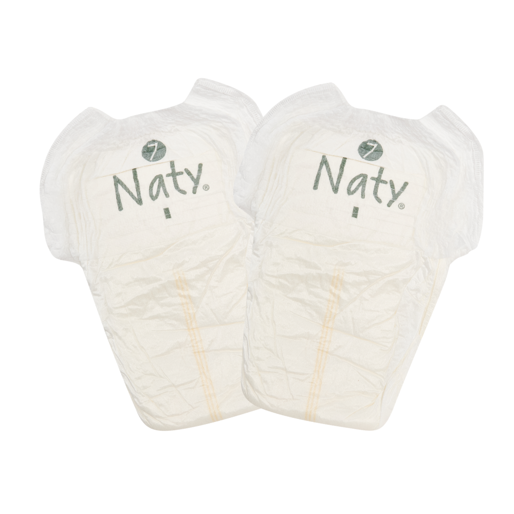 Chiloței de antrenament Naty Bamboo Viscose, mărimea 7 – 16 bucăți