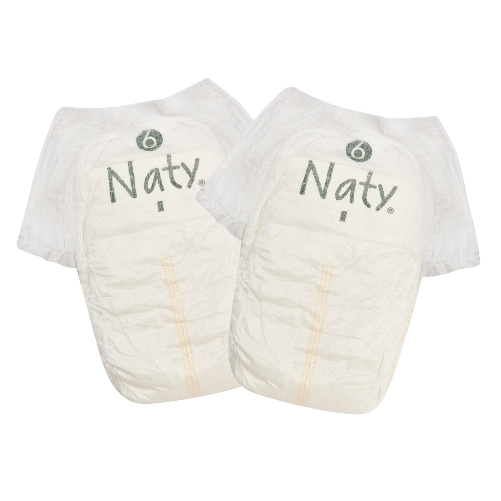 Chiloței absorbanți Naty Bamboo Pull-On Pants, mărimea 6 – 17 bucăți