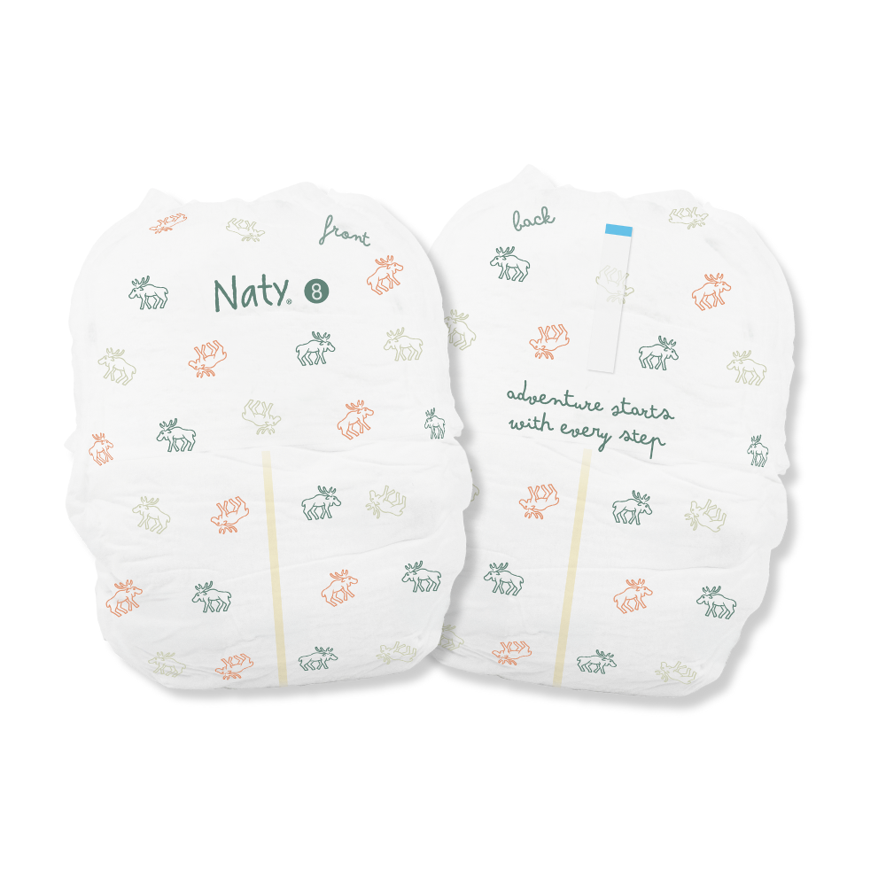 Chiloței absorbanți ecologici Eco by Naty, mărimea 8 (17+ kg) – 15 bucăți