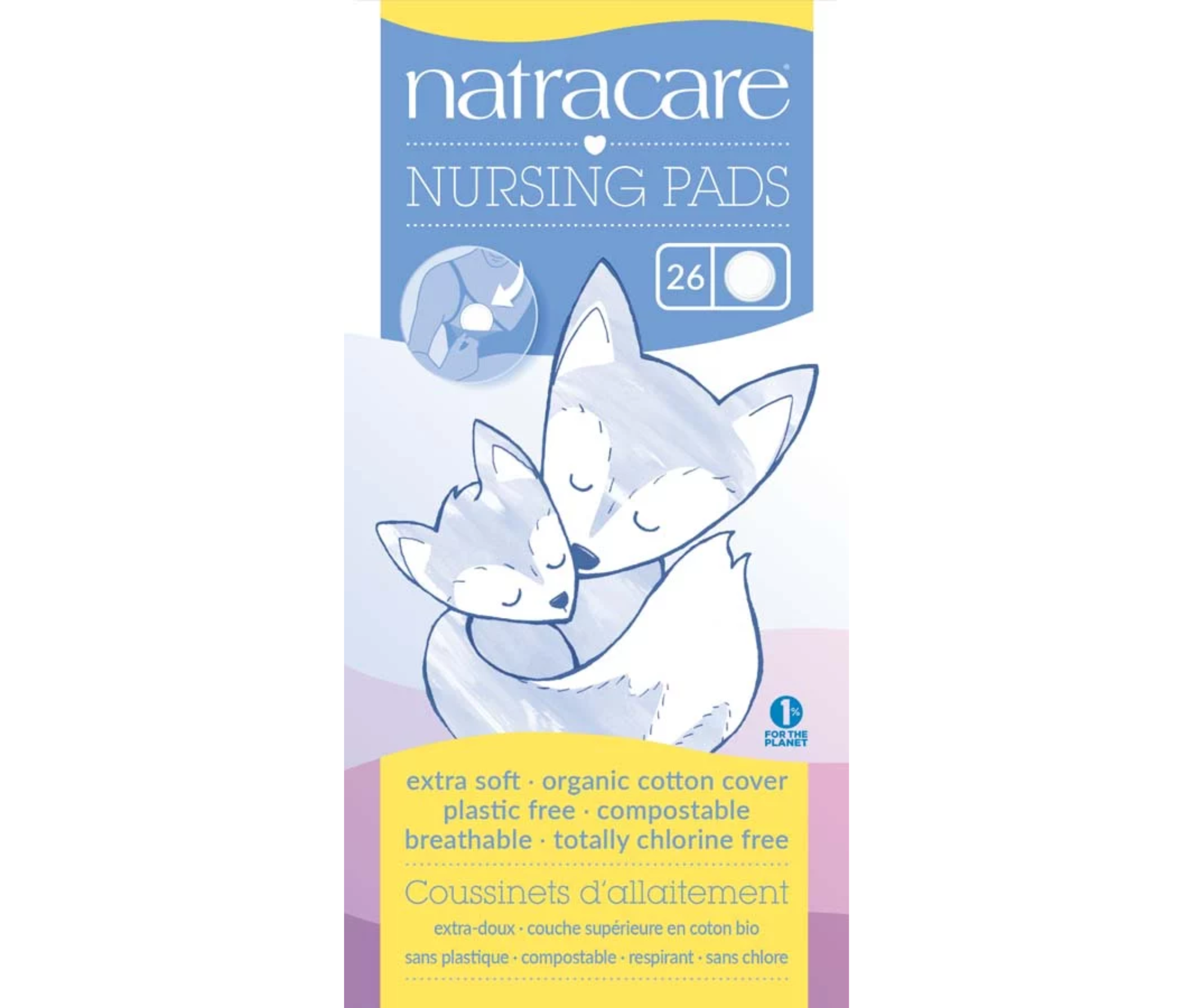 Natracare Tampoane pentru alăptare – 26 bucăți