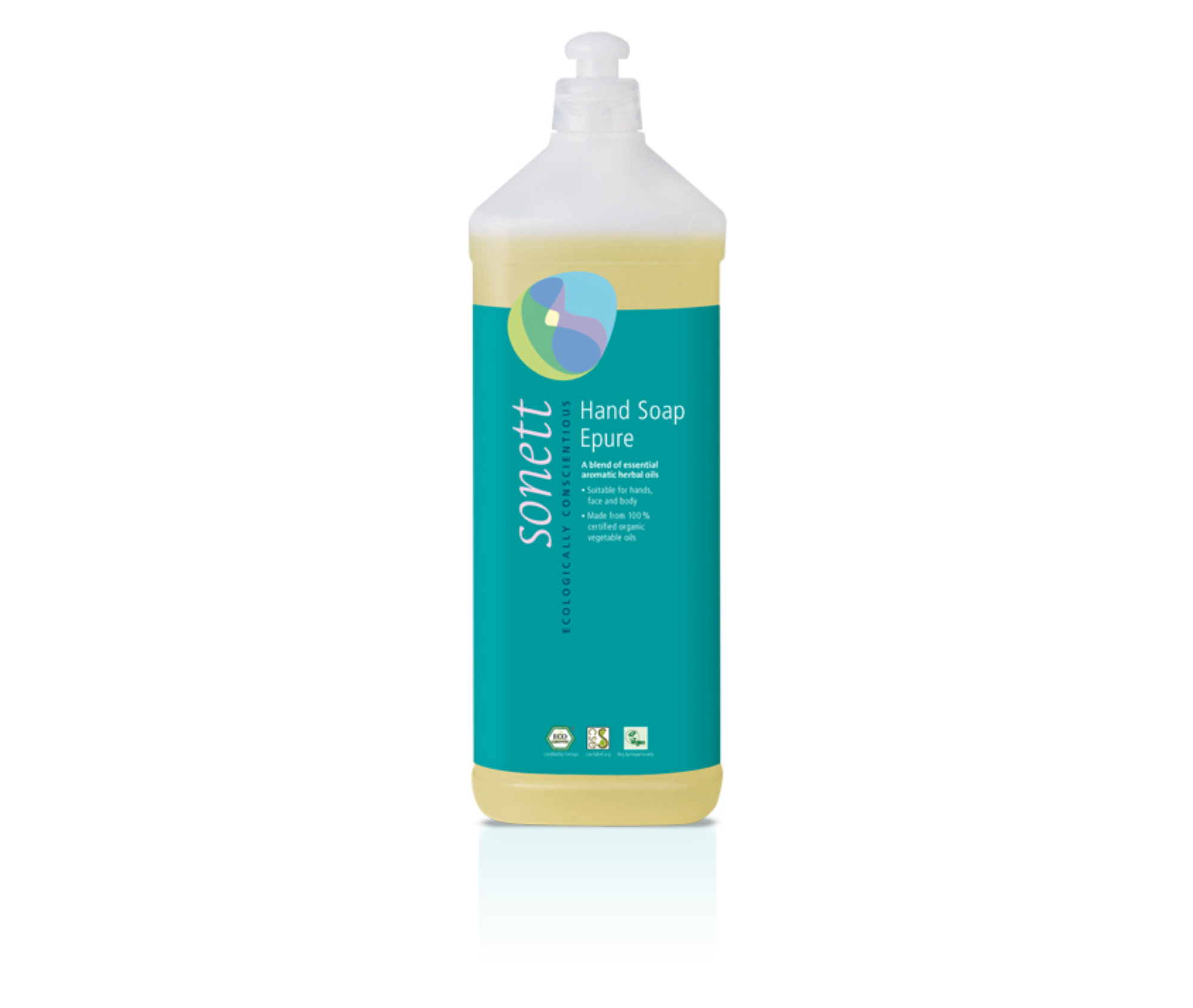 Săpun lichid ecologic pentru mâini Epure, Sonett, 1 L