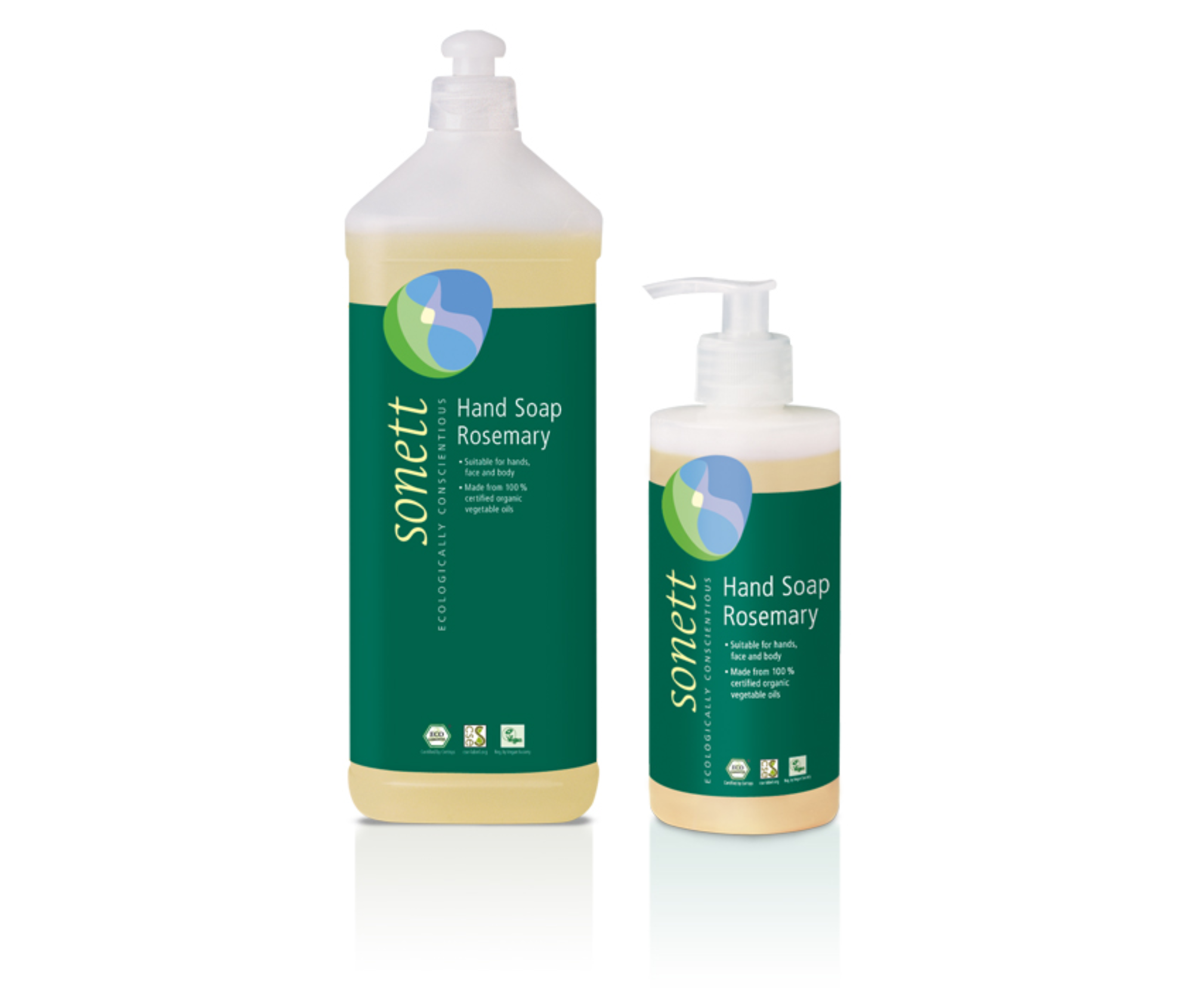 Săpun lichid organic Sonett cu rozmarin, 300 ml