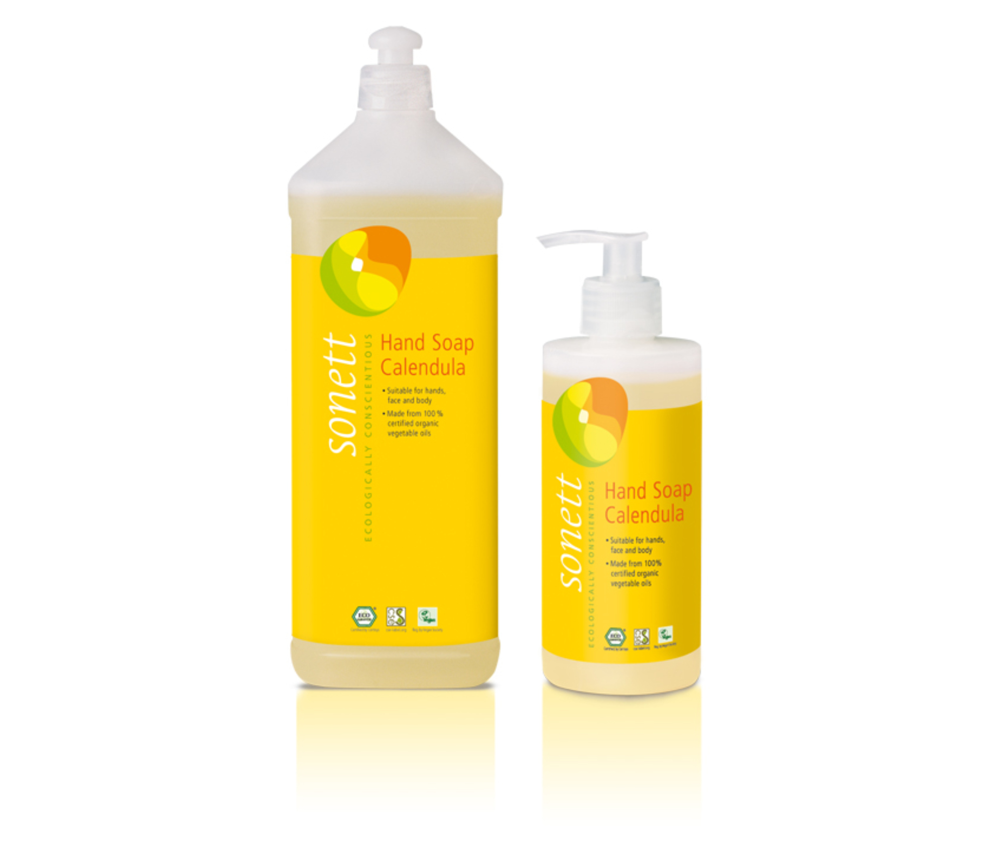 Săpun lichid pentru mâini Sonett Calendula, 300 ml