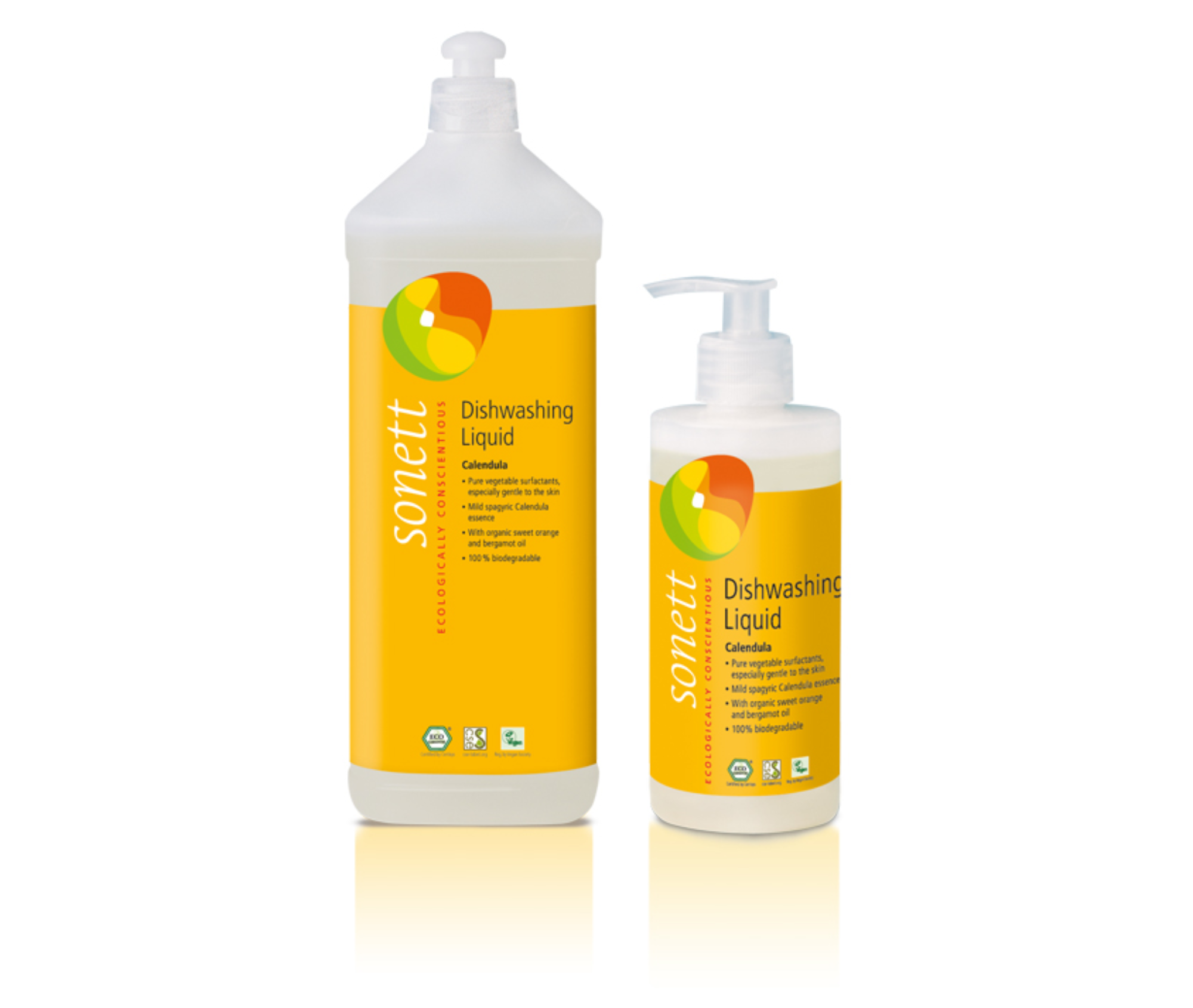 Detergent ecologic pentru spălat vase Sonett, Calendula, 1 L