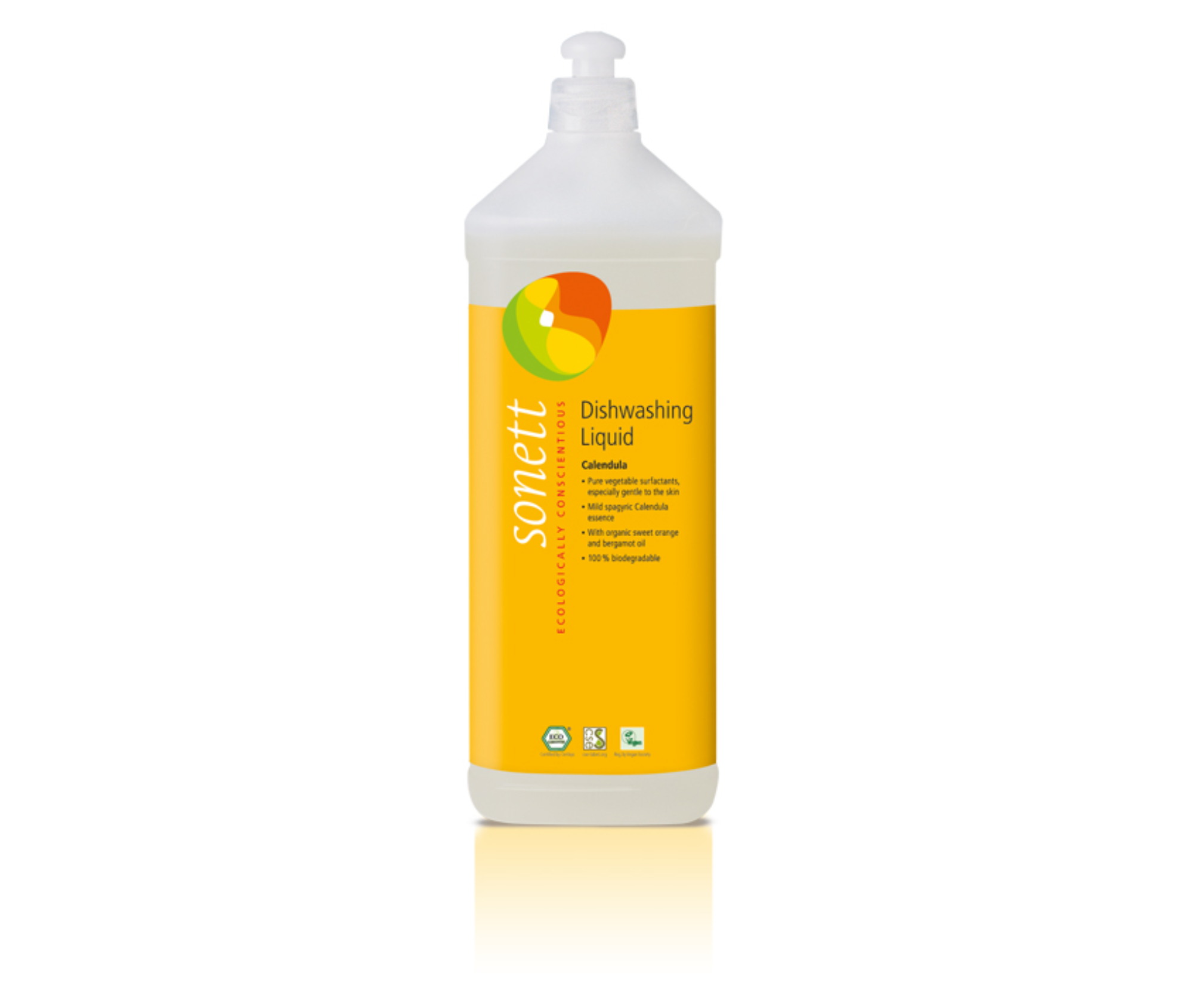 Detergent ecologic pentru spălat vase Sonett, Calendula, 1 L