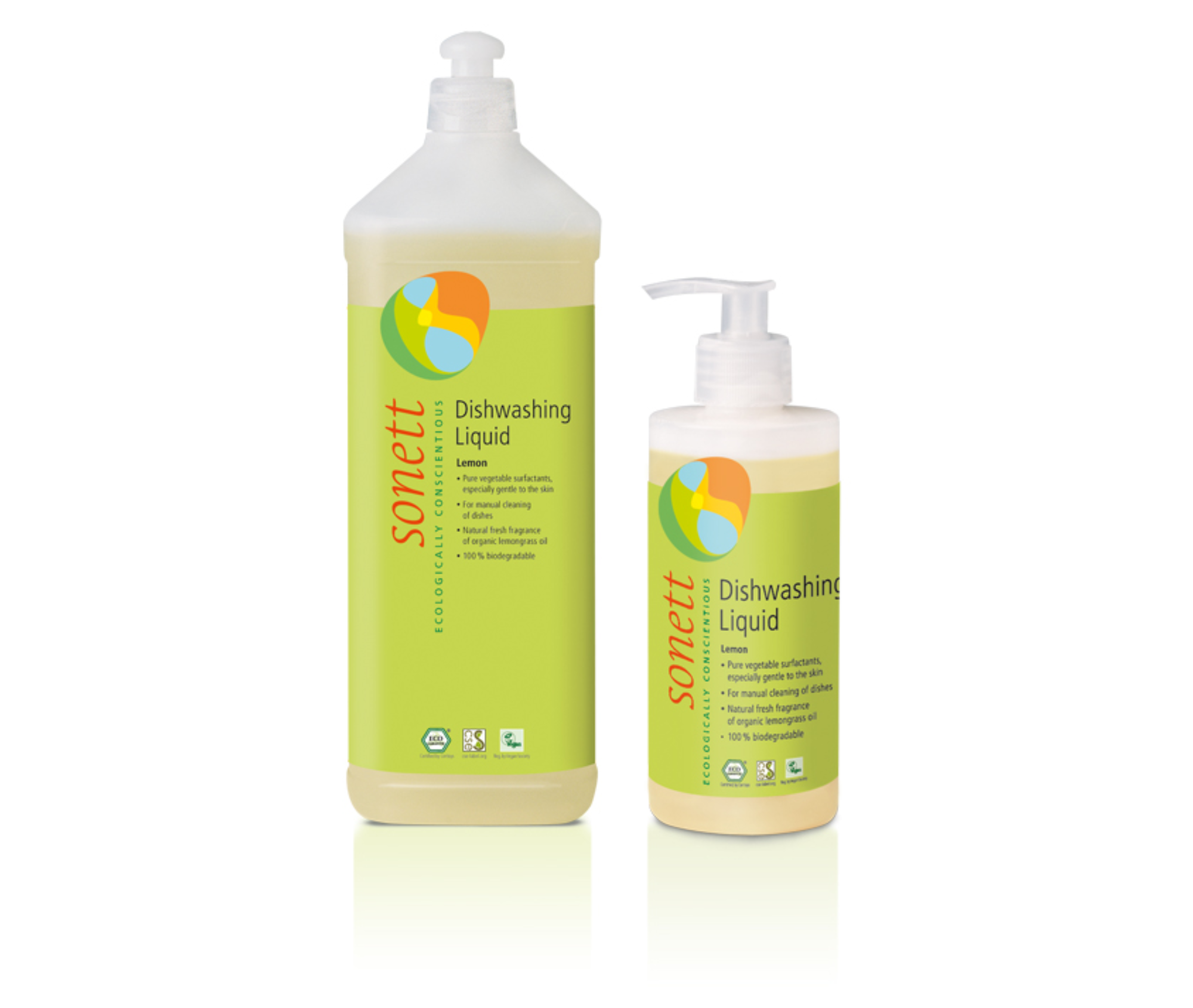 Detergent ecologic pentru spălat vase Sonett, Lemon, 1 L