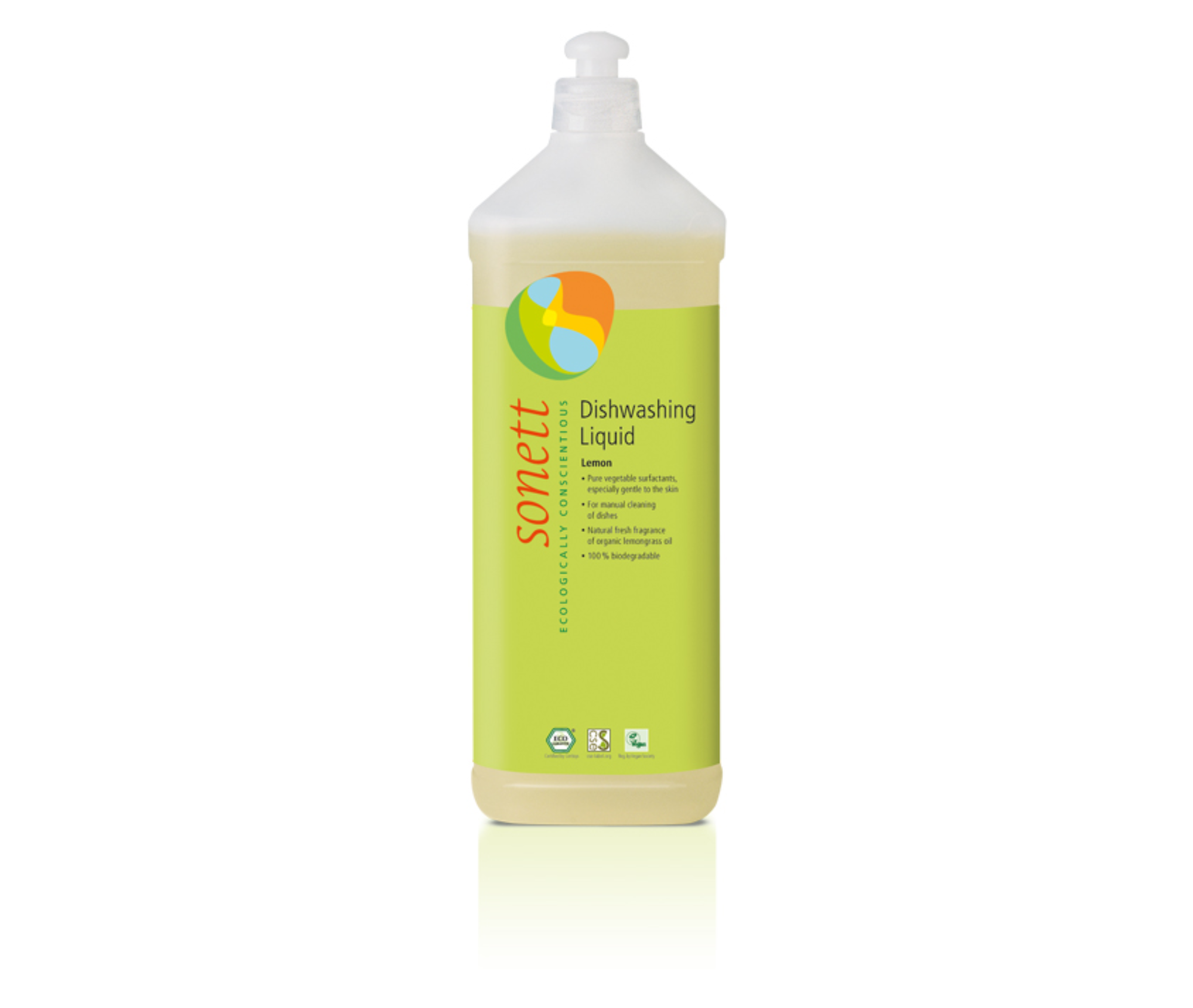Detergent ecologic pentru spălat vase Sonett, Lemon, 1 L