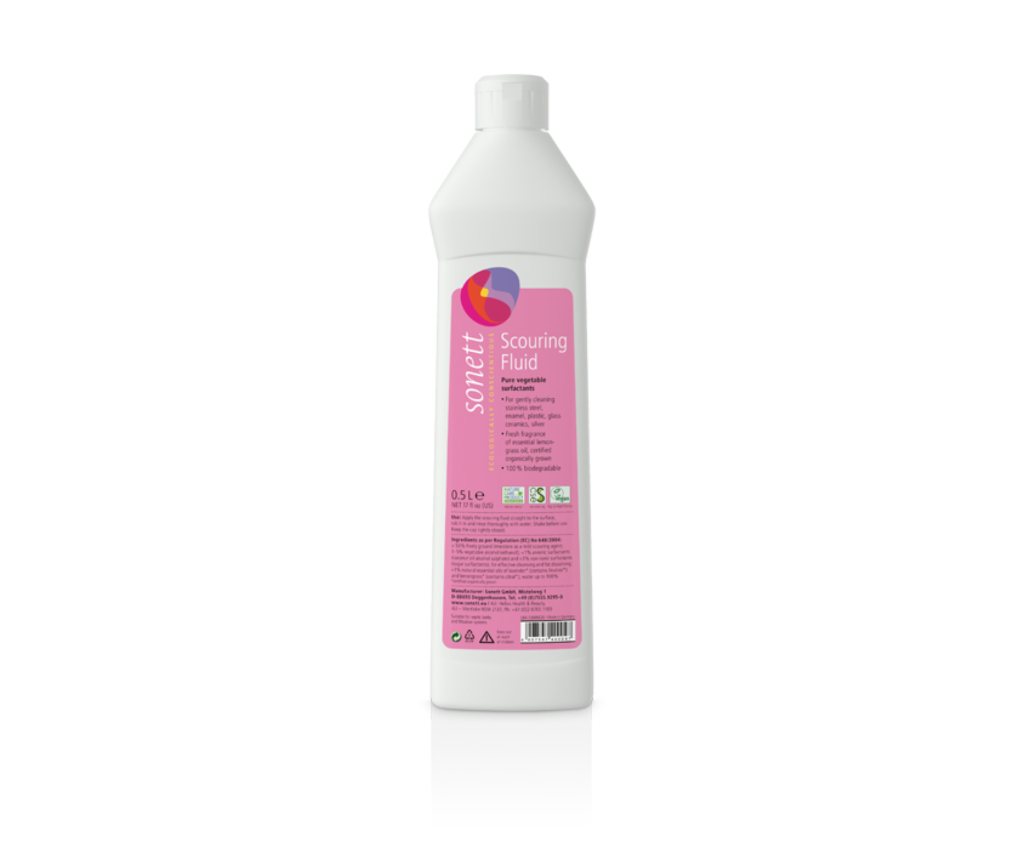 Detergent lichid abraziv Sonett, 500 ml