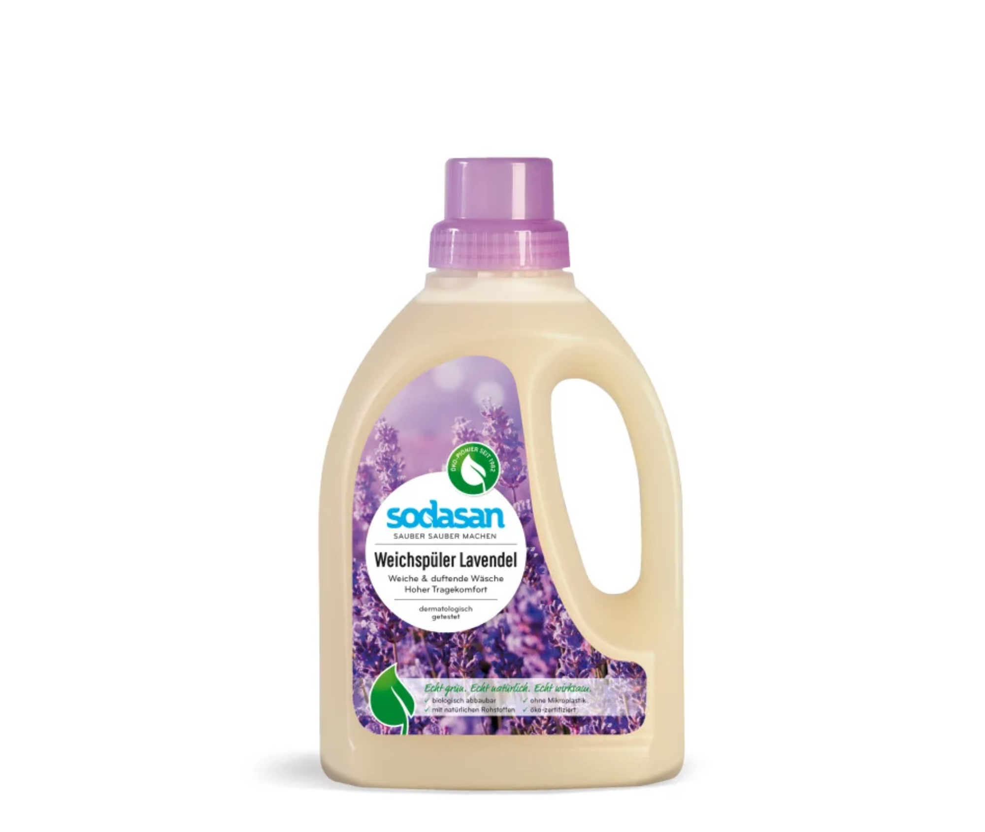 Balsam de rufe bio SODASAN cu parfum de lavandă, 750 ml