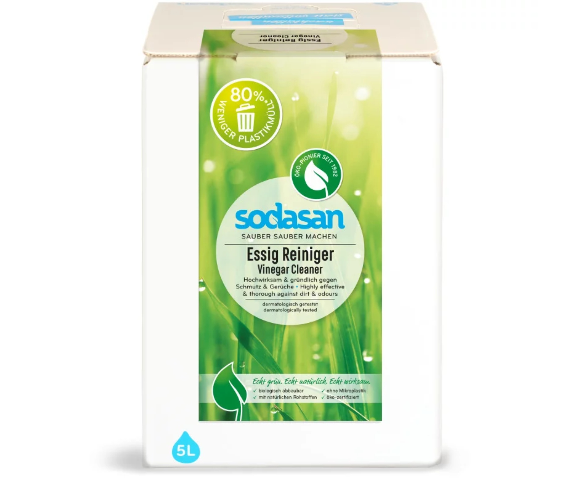 Soluție universală ecologică cu oțet SODASAN, 5 l