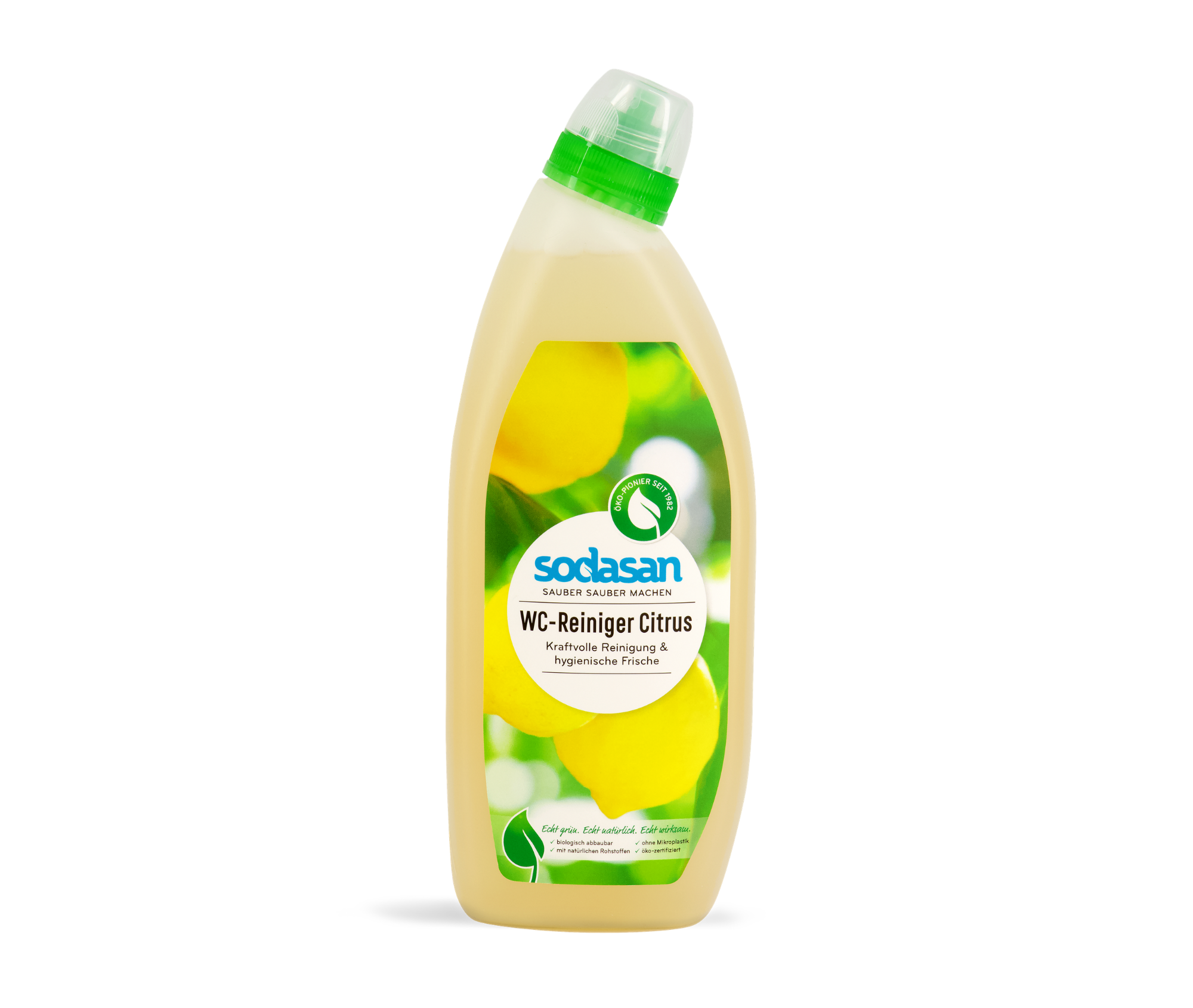 Soluție organică de curățare pentru toalete SODASAN, 750 ml
