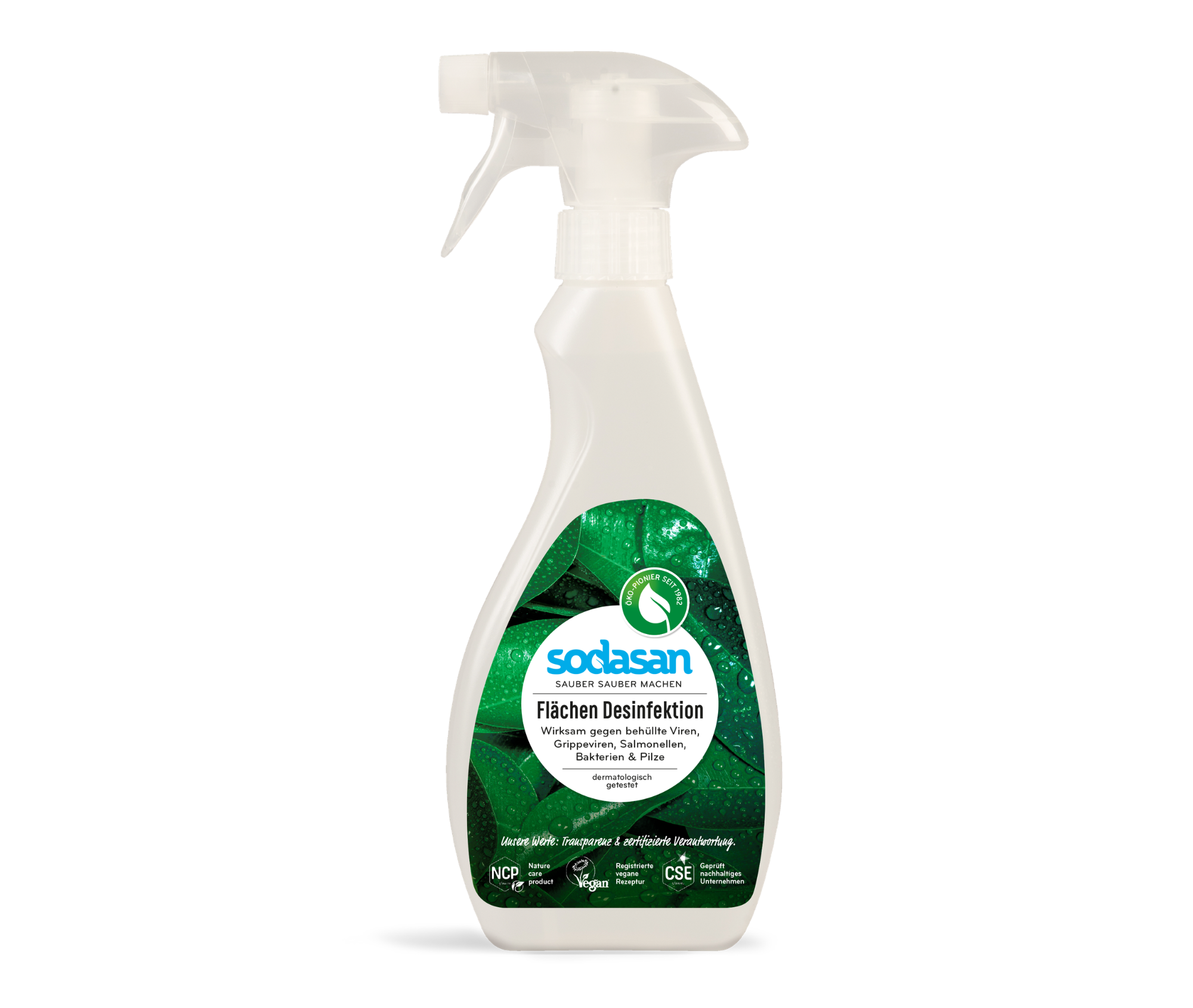 Soluție organică universală antibacteriană SODASAN, 500 ml