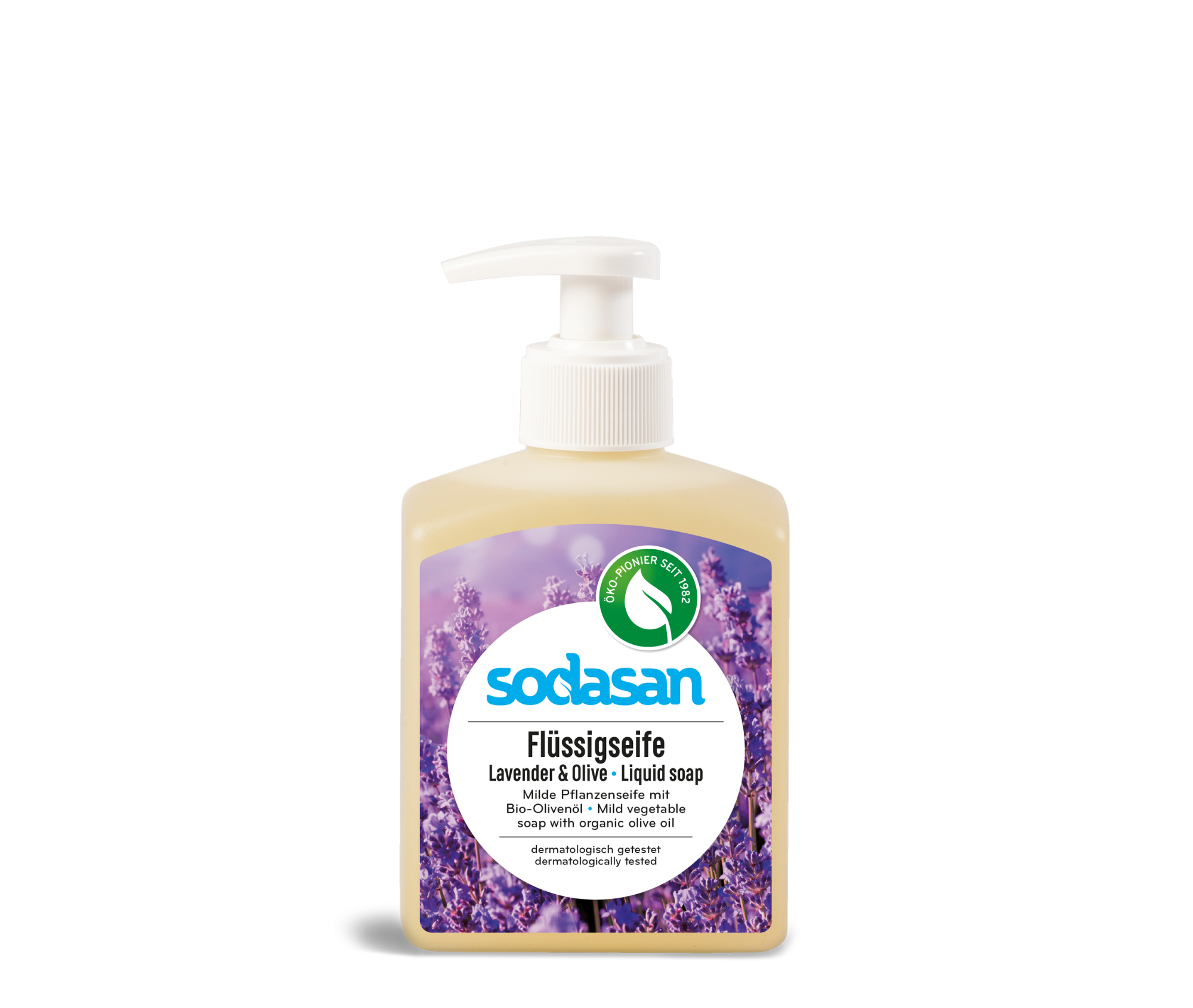 Săpun lichid organic SODASAN Lavender-Olive, 300 ml