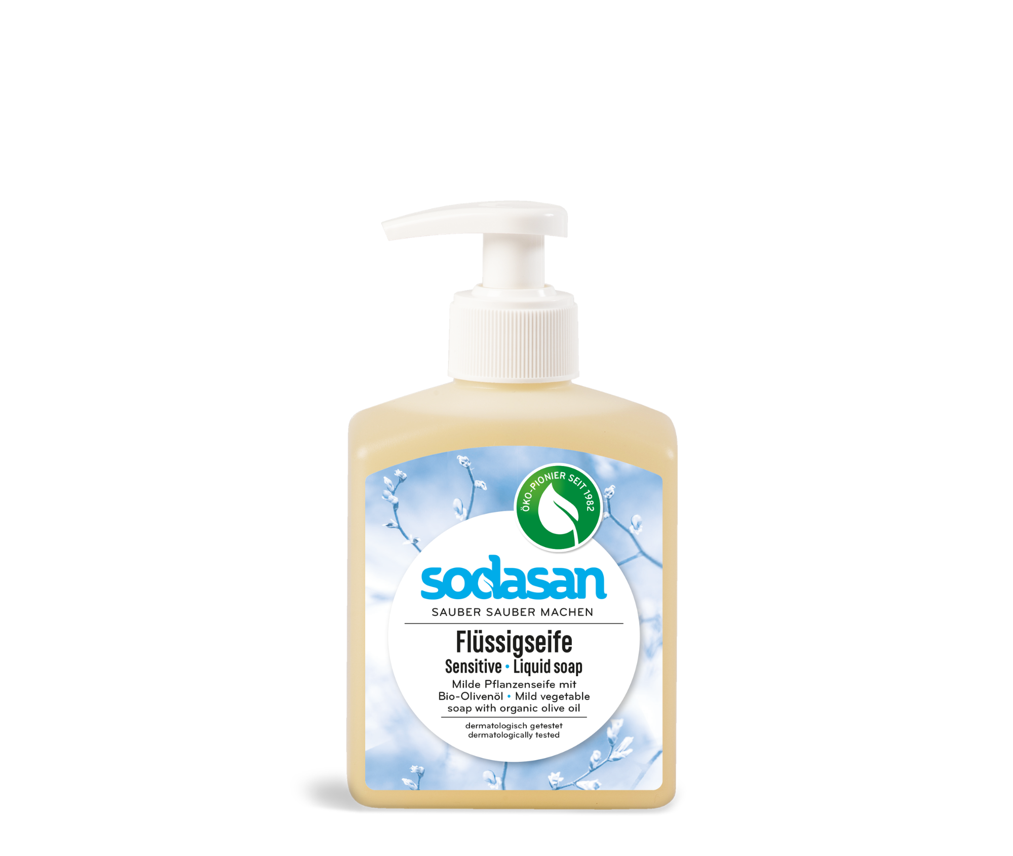 Săpun lichid organic SODASAN Sensitiv pentru pielea sensibilă, 300 ml